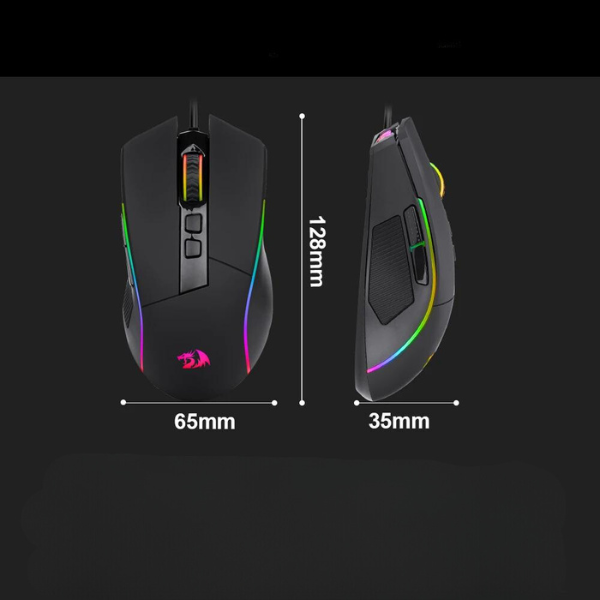 Mouse Ergonômico Rgb