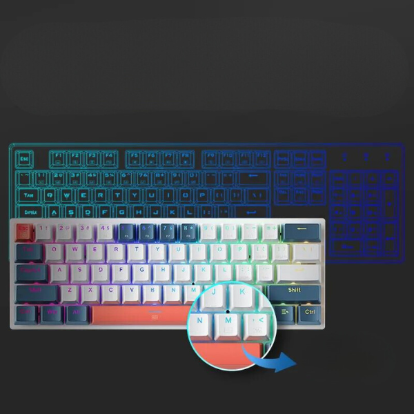 Teclado Mecânico Machenike K500-B61