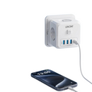 Extensor de Tomada 7 em 1