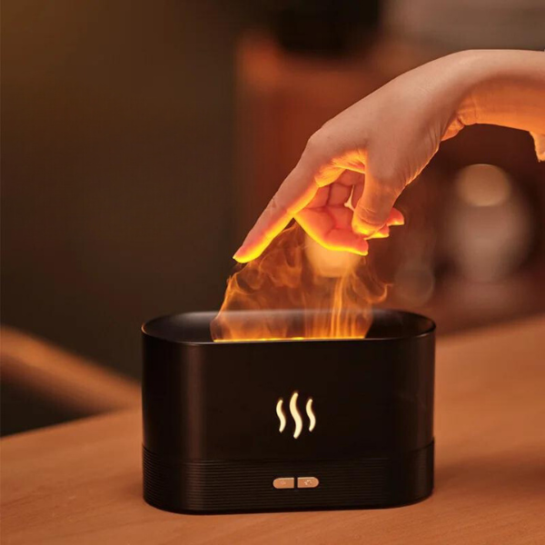 Umidificador de Ar Efeito Lareira