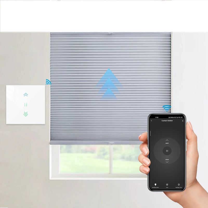 Interruptor Inteligente para Cortinas com Controle