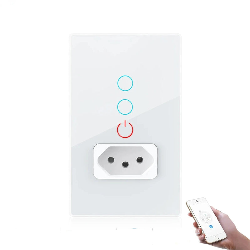 Tomada e Interruptor Inteligente com Controle Wi-Fi