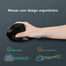 Mouse Vertical sem Fio